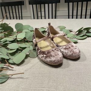 Cat and Jack velvet shoes